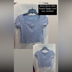 cute tops from hippie rose (one blue and one green)